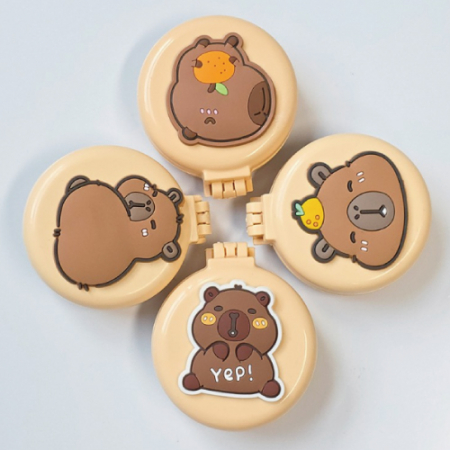 프라임 캐릭터 거울 빗 접이식 세트 #2