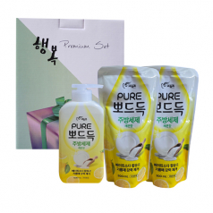 피죤 퓨어뽀드득 주방세제-3p세트