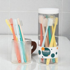 파스텔 미세모 칫솔 10개입