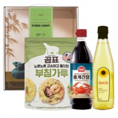 혼합실속3종(해바라기유+홍게간장+부침가루)