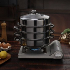 셰프쿡 인덕션 4단 찜솥/전골냄비28cm