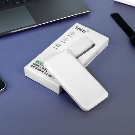 템플러스 대용량 슬림 듀얼포트 보조배터리 10000mAh #5