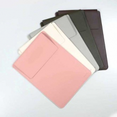 모락 마스 가죽 노트북 파우치 L