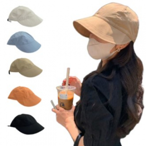 녹색어머니 스트링썬캡 조절형썬캡 썬캡모자 야외활동모자 가벼운썬캡 아웃도어썬캡