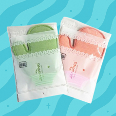 컬러 때장갑 1P 샤워장갑 타올 버블망 Y2614