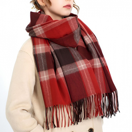 모던 목도리 체크무니 고급 머플러 #2