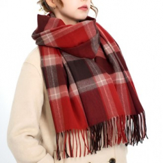 모던 목도리 체크무니 고급 머플러