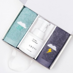 생활공작소 핸드워시 +미니 타올 2개 선물세트