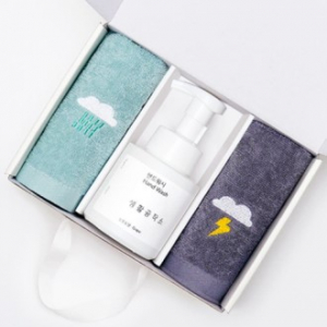 생활공작소 핸드워시 +미니 타올 2개 선물세트