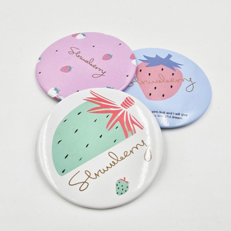 스트로베리 휴대용 미니거울 Y2612 #2