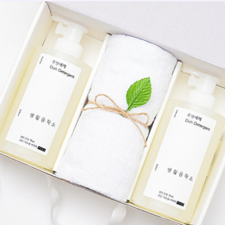 생활공작소 주방세제 2p + 150g 타올 1p 선물세트 #2
