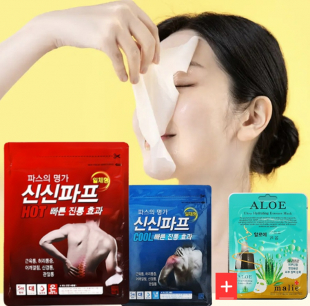 신신제약 신신파프 (신신파프1매 5p+마스크팩 1p) 선물세트 #2