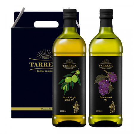 [타레가]오일 1000mlx2 선물세트(올리브+포도) #2