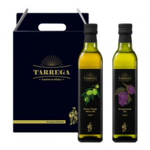 [타레가]오일 500mlx2 선물세트(올리브+포도)