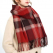 모던 목도리 체크무니 빈티지 머플러