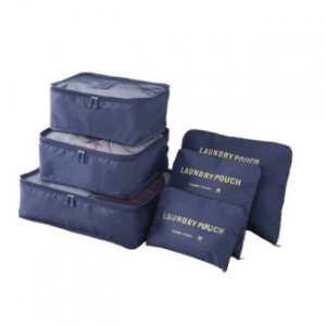 여행파우치 6P세트 이너백 다용도파우치 지퍼파우치