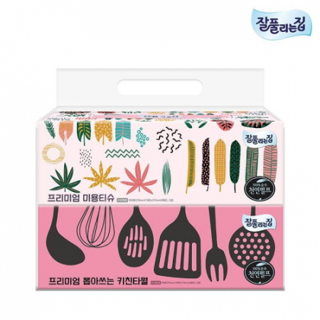 잘풀리는집 미용티슈1P 키친타올1P(2종) #2