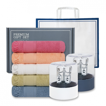 송월 프리미엄 선물 세트 (샤보렌 식스40 + 쓰리세븐 KR-050C 손톱깎이 세트 1P) #2