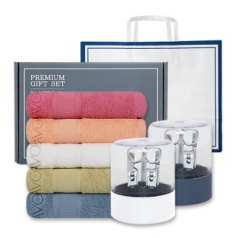 송월 프리미엄 선물 세트 (샤보렌 식스40 + 쓰리세븐 KR-050C 손톱깎이 세트 1P)