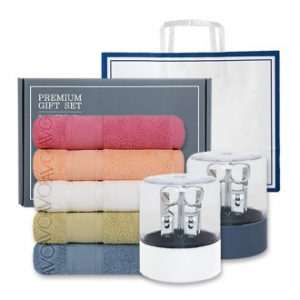 송월 프리미엄 선물 세트 (샤보렌 식스40 + 쓰리세븐 KR-050C 손톱깎이 세트 1P)