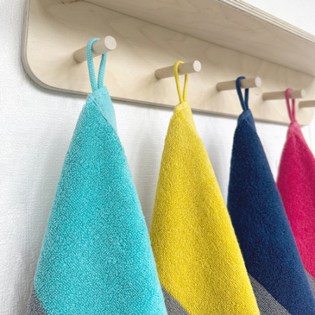 송월타월 2026 병오년 붉은말 신년 핸드타올 크라프트세트(컬러웨이고리2p+스티커) #3