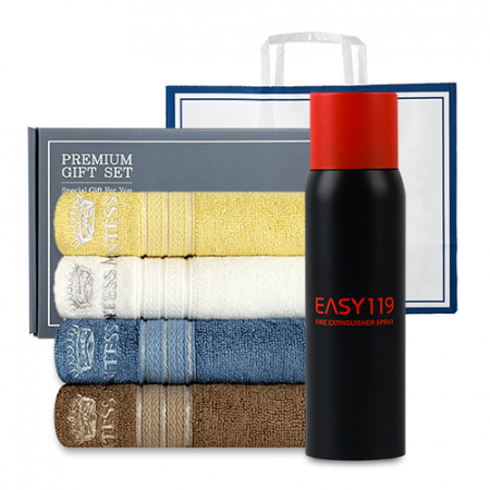 송월 프리미엄 선물 세트 (CM 뱀부블럭40 + 소화기 1P) #2