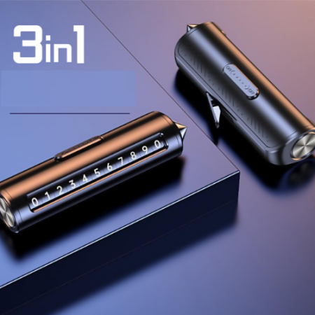 고급 차량전화번호판 차량용 망치 벨트전단기 차량용품 #2