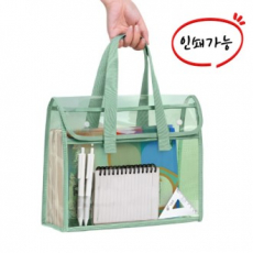 PVC학원가방 투명가방 학원가방 보조가방 방수가방 어린이가방