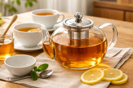 글라스 인퓨저 내열유리 티포트  1.2 ml #2