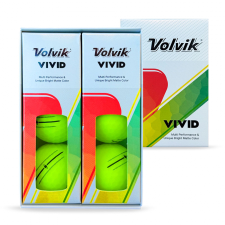 볼빅 3피스 무광 비비드 골프공 #2