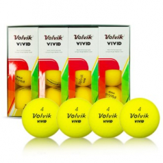 볼빅 비비드 3선 퍼팅라인 골프공