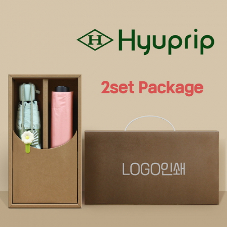 협립 5단53 데이지 암막 30D 고밀도 우양산 +협립 4단52 mini 암막 웨이브 핸들 수동식 우양산-세트 #2