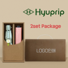 협립 5단53 데이지 암막 30D 고밀도 우양산 +협립 4단52 mini 암막 웨이브 핸들 수동식 우양산-세트