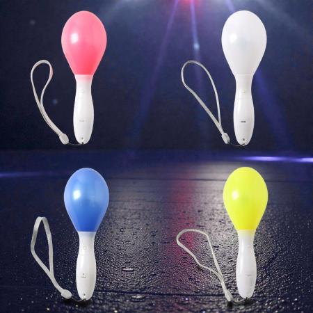 컬러 LED 응원봉 라이트 (스트랩 포함) 4color #2