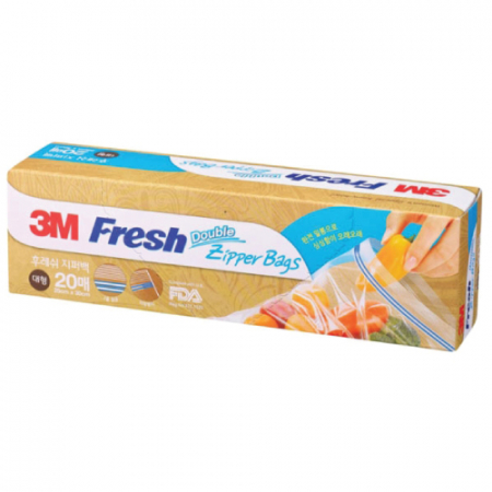 [3M]후레쉬 지퍼백 대형 20매 #2