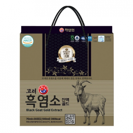 [정삼원] 고려 흑염소 진액 골드 70ml x 30포 #2