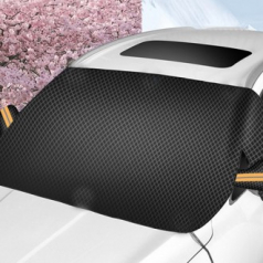 윈터쉴드 성에방지커버 차량 앞유리덮개 하프커버(앞유리 및 사이드미러 커버)