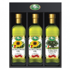 디올리오 해바라기씨유 500ml 2P+엑스트라 버진올리브유 500ml 1P