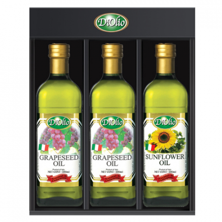디올리오 포도씨유 500ml 2P+해바라기씨유 500ml 1P #2