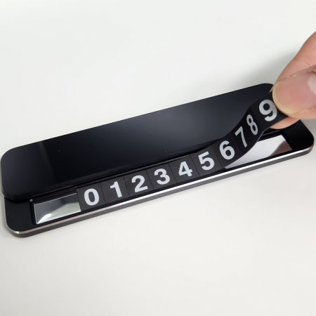 차량번호판 주차알림판 번호덮개 차량용품 #3