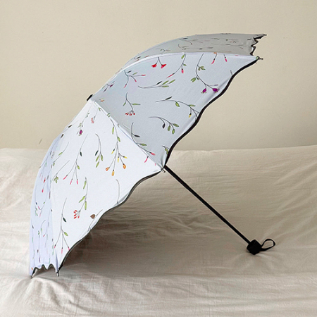태나 초경량 웨이브플라워 거꾸로 양산 #2