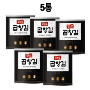 곱창 캔김 4p 광천김 세트 설선물 추석