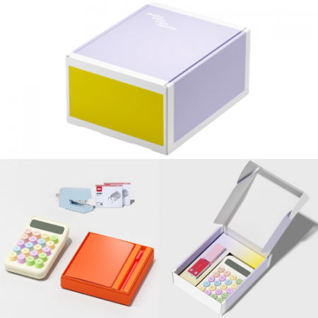 학용품세트 사무문구세트 계산기 노트볼펜 스테이플러 사무용품 패키지선물 #2