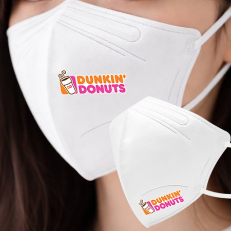 (컬러전사인쇄) 숨이원마스크 대형 새부리형마스크 4중(써멀본드원단 mb필터)구조 화이트 #3