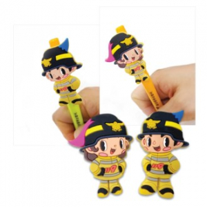 위즈(wiz) 영웅이 웅이 영이 고무볼펜 no.1