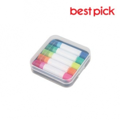 베스트픽 미니고체 형광펜 5종 문구세트