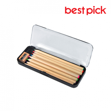 베스트픽 투명 문구 색연필 세트 #2