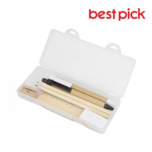 베스트픽 똑딱이 문구 6종 세트 H형