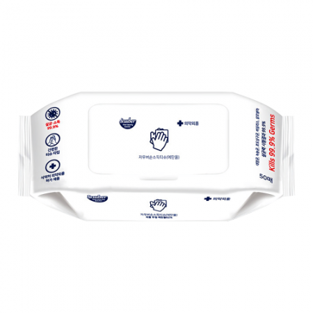 자우버 손소독티슈 50매입 캡형 [J1] #2