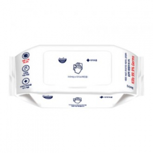 자우버 손소독티슈 50매입 캡형 [J1]